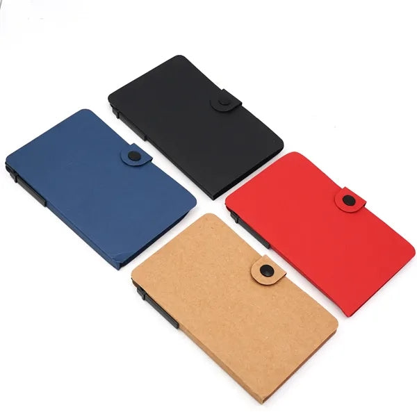 Paper Notebook With Pen