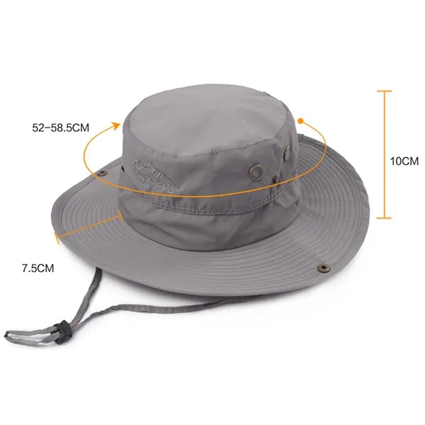 Sun Protection Outdoor Bucket Hat