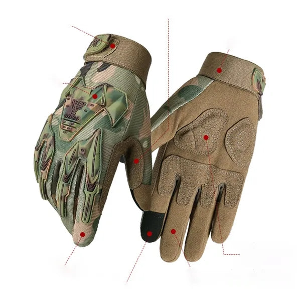 Touch Screen Camouflage Tactical Gloves