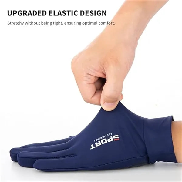 Sun Protection UV Gloves For Woman Man Ice Silk Full Finger