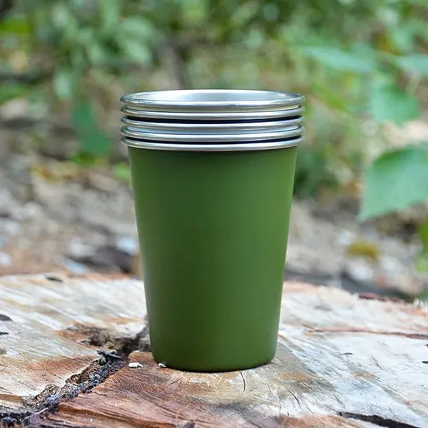 Stainless Steel Coffee Mug Outdoor Camping Beer Cup