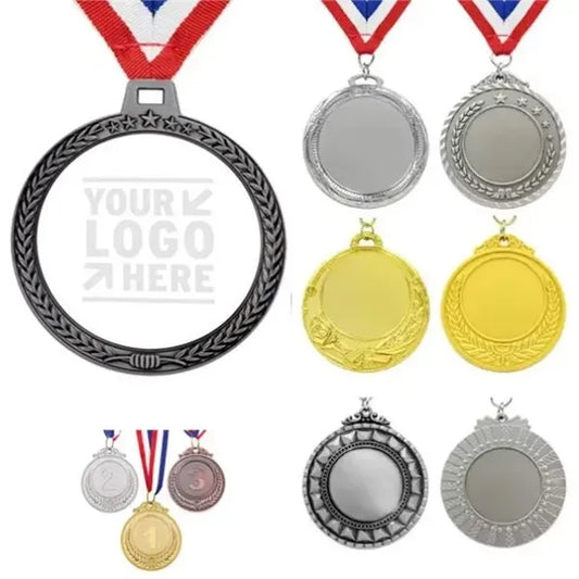 Gold Sliver Copper Winner Medals