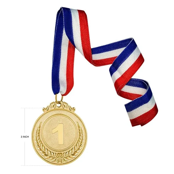 Gold Sliver Copper Winner Medals