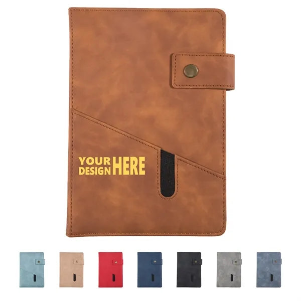 A5 PU Leather Meeting Notebook