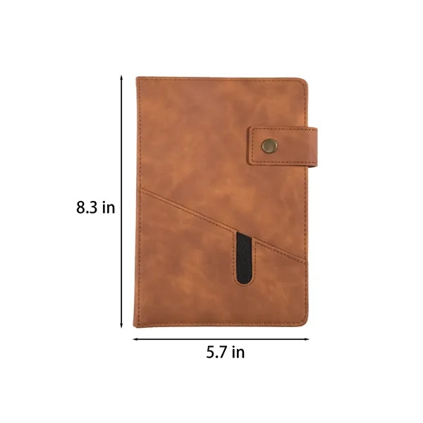 A5 PU Leather Meeting Notebook