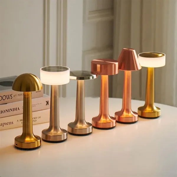 Metal table lamp