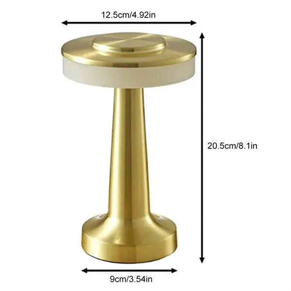 Metal table lamp