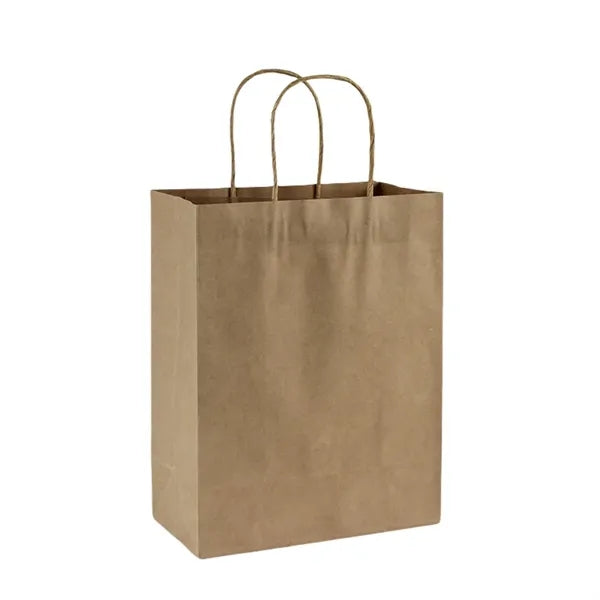 Kraft Paper Bags For Business Shopping Storage
