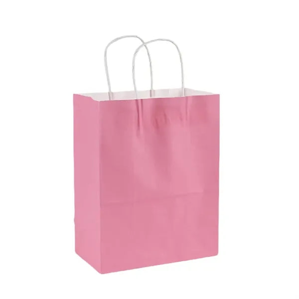 Kraft Paper Bags For Business Shopping Storage
