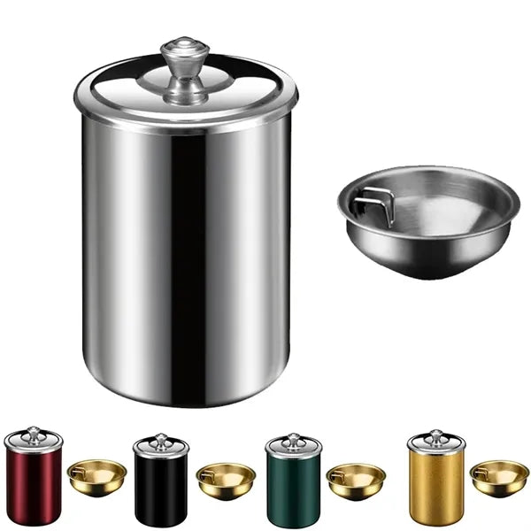 Car Window Windproof Indoor Metal Funnel Ashtray