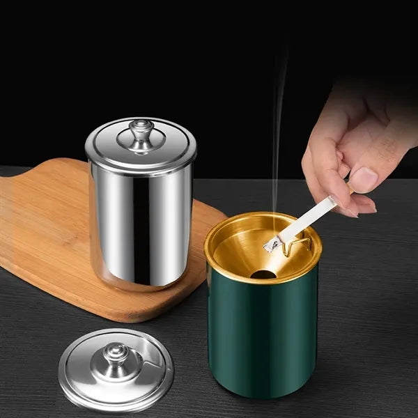 Car Window Windproof Indoor Metal Funnel Ashtray