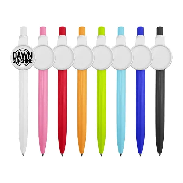 Button Badge Ballpoint Pen