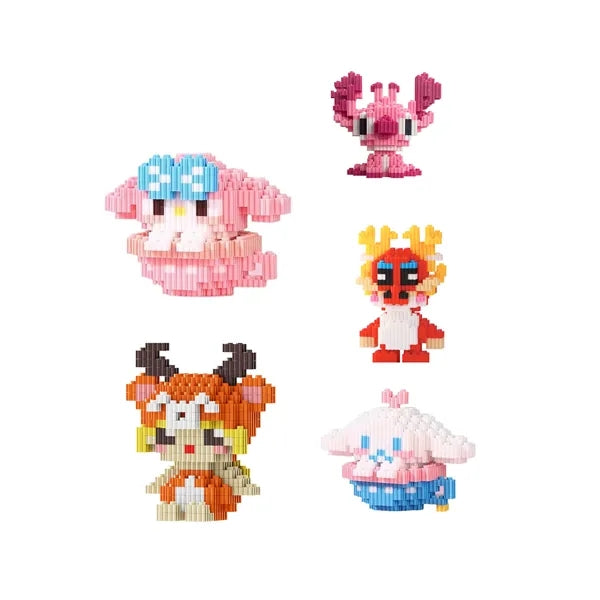 Puzzle Small Particle 3D Building Blocks Series