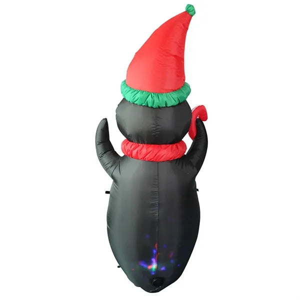 Christmas Inflatable Penguin with LED Lights Decoration