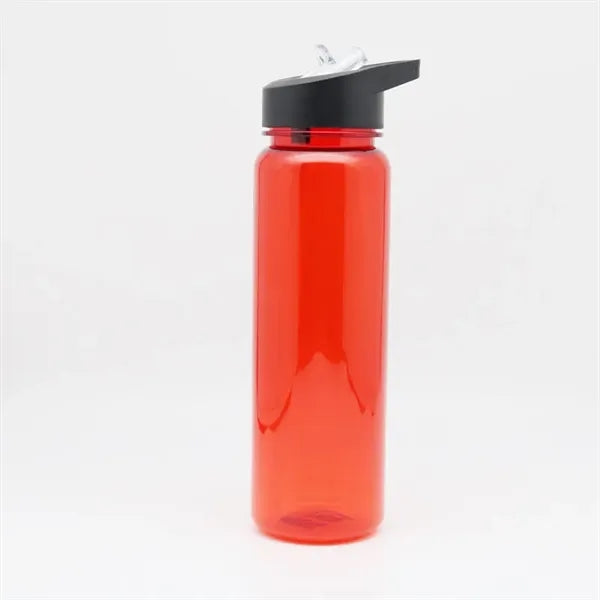 25oz Bpa Free Plastic Sports Water Bottle With Straw