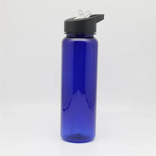 25oz Bpa Free Plastic Sports Water Bottle With Straw