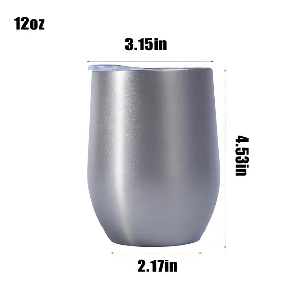 12Oz Egg Cup Stainless Steel Double-Layer Insulation Bottle