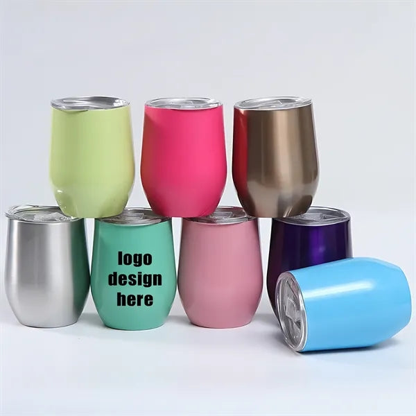 12Oz Egg Cup Stainless Steel Double-Layer Insulation Bottle