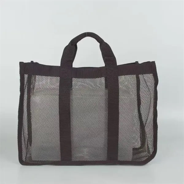 Polyester Mesh Shopping Beach Storage Bag
