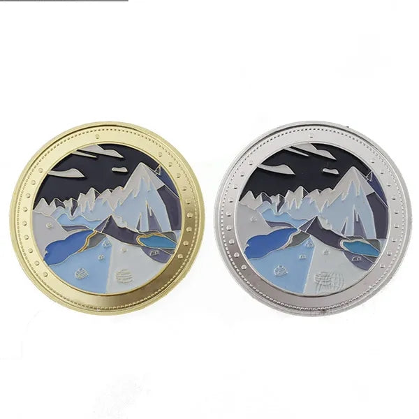Baking Paint Metal Coins