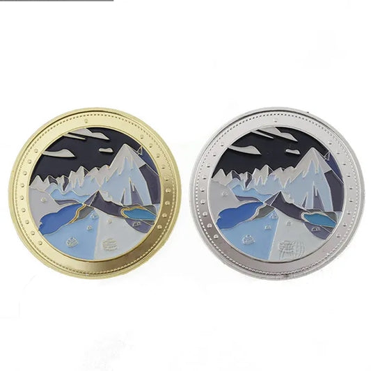 Baking Paint Metal Coins