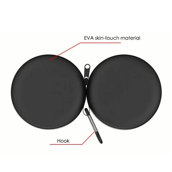 Mini Round Travel Ashtrayportable Car Ashtray With Lid