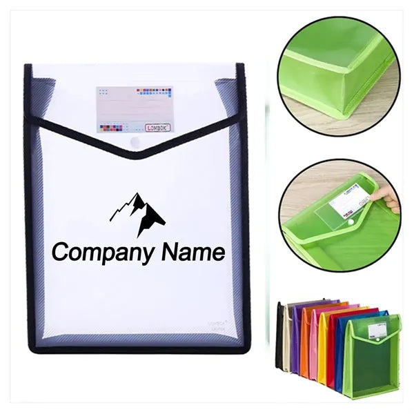 A4 Plastic Document Wallets