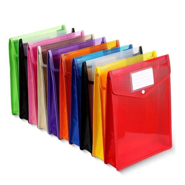 A4 Plastic Document Wallets