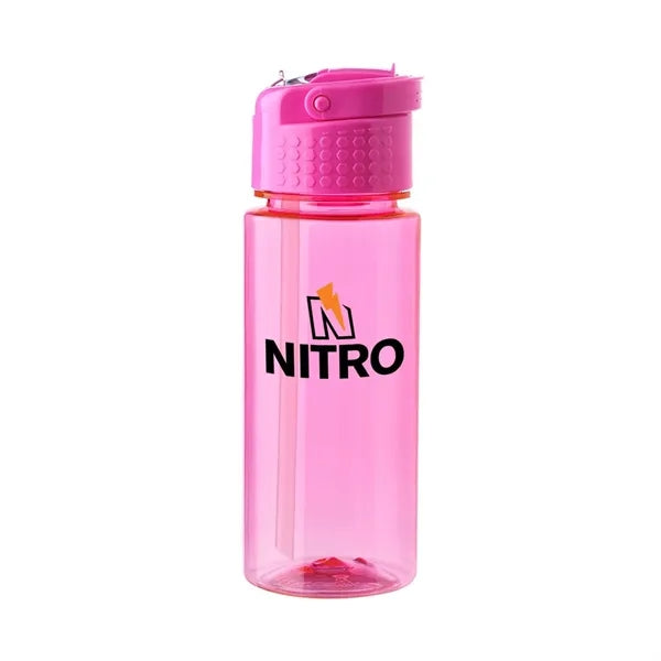 18 oz. Bonny Plastic Water Bottle (2 Color Imprint)