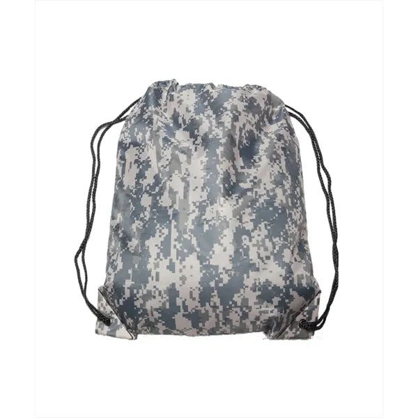 Union Printed - Classic Polyester Drawstring Bags