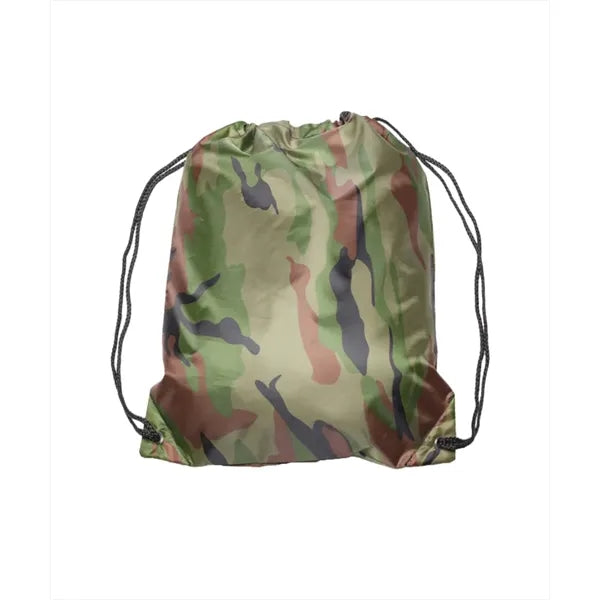 Union Printed - Classic Polyester Drawstring Bags