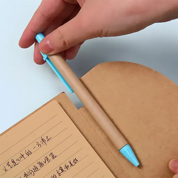 Kraft Paper Notebook Sticky Notes Set