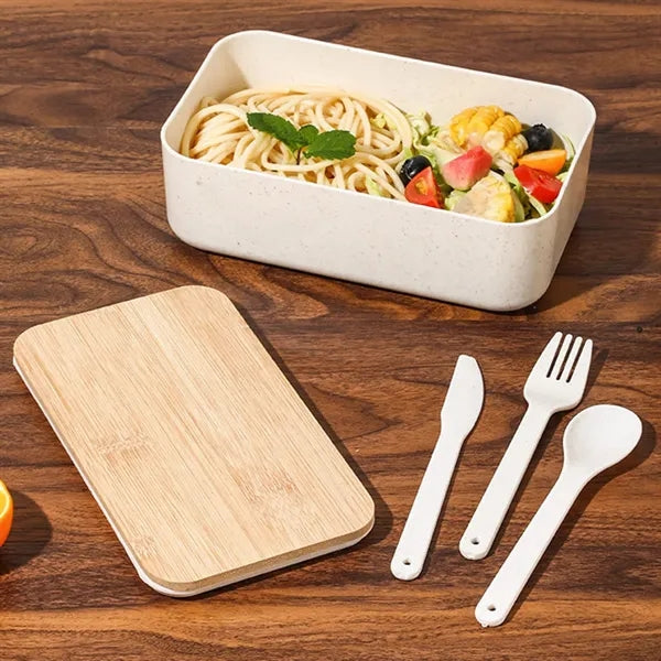 Bento Lunch Box with Tableware Set