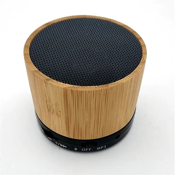 Eco-Friendly Mini Bamboo Wooden Blue tooth Speaker