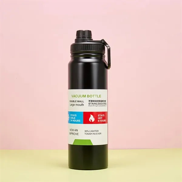 34oz Stainless Steel Vacuum Sport Water Bottle With Filter