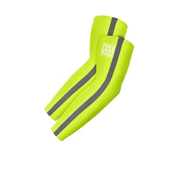 Reflective Strap Arm Sleeves For Outdoor Activities