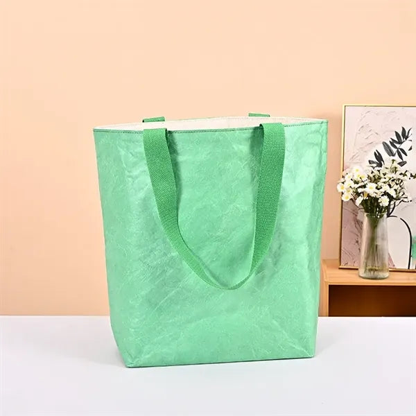 Eco-Friendly Dupont Paper Grocery Produce Totes Shopping Bag