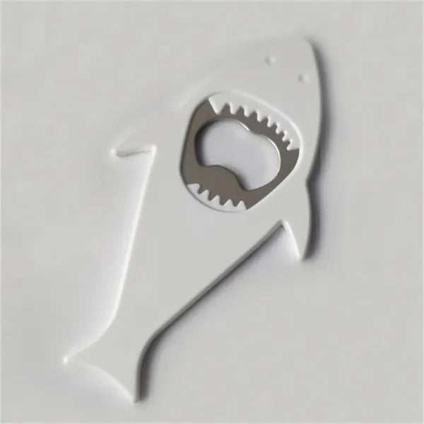 Sharp shape plastic bottle opener with magnet