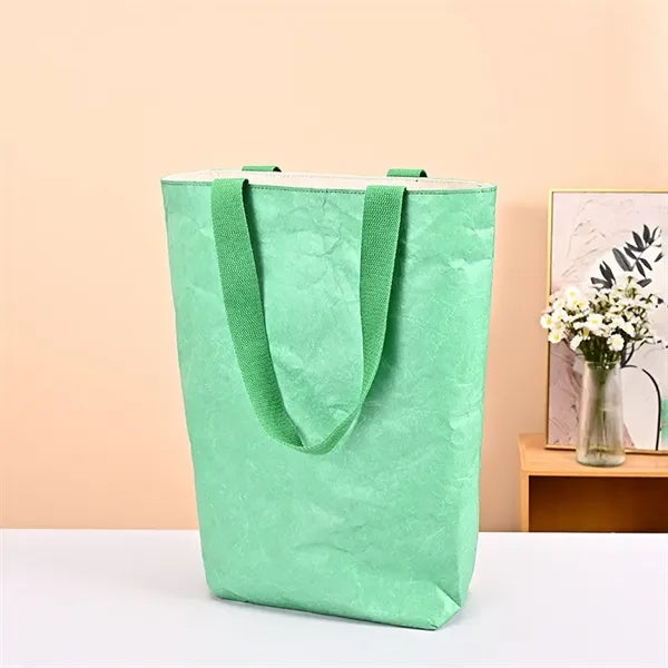Eco-Friendly Dupont Paper Shopping Bag Grocery Produce Totes