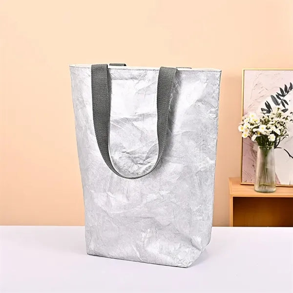 Eco-Friendly Dupont Paper Shopping Bag Grocery Produce Totes