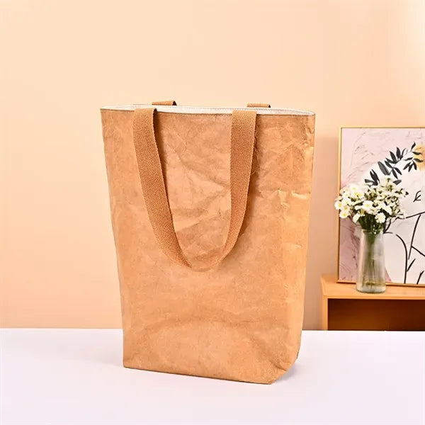 Eco-Friendly Dupont Paper Shopping Bag Grocery Produce Totes