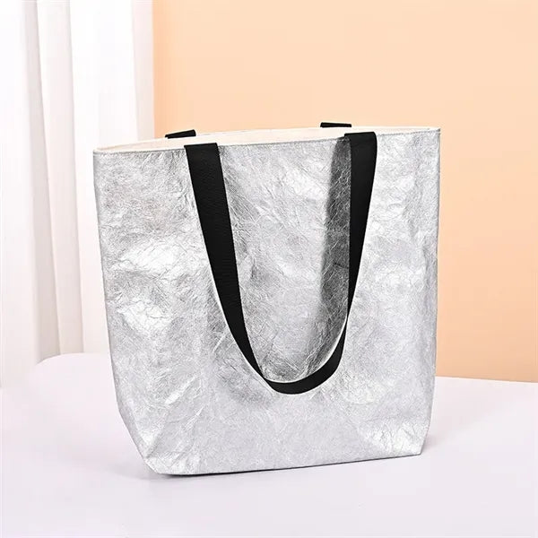 Eco-Friendly Dupont Paper Shopping Bag Grocery Tote Handbag