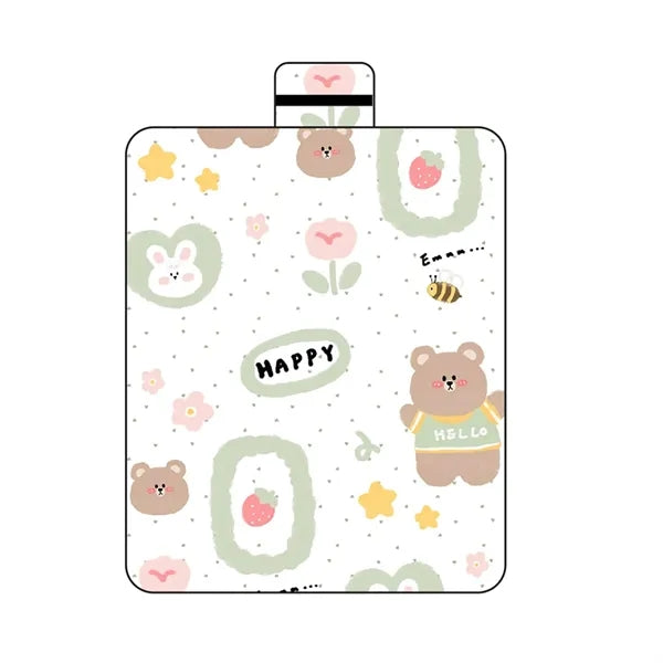 Foldable Waterproof Full Color Digital Custom Picnic Blanket
