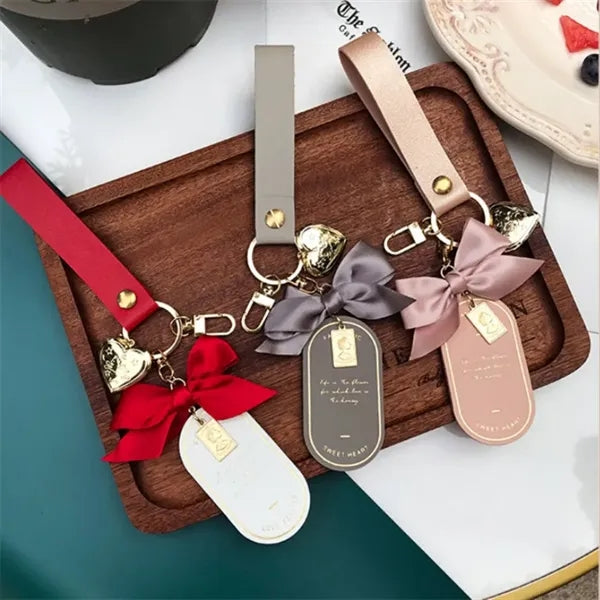 Exquisite Bow Bracelet Keychain Backpack Pendant
