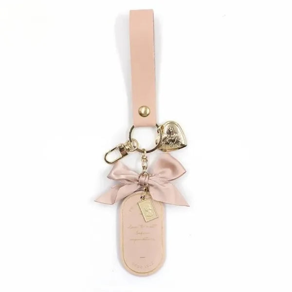 Exquisite Bow Bracelet Keychain Backpack Pendant