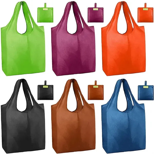 Eco-Friendly Foldable Groceries Tote Bag Shopping Handbag