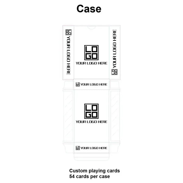 54 PCS Playing Poker Cards