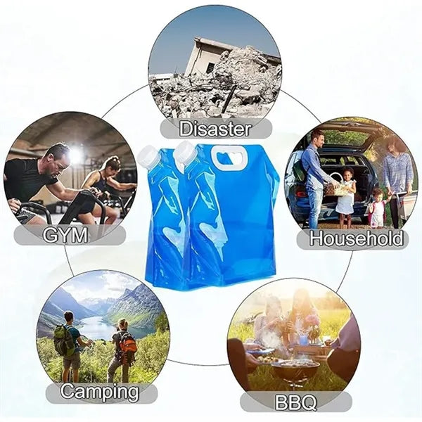 Portable Handheld Folding Water Hydration Bag