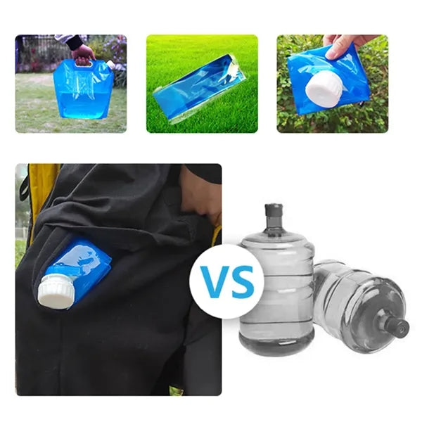 Portable Handheld Folding Water Hydration Bag