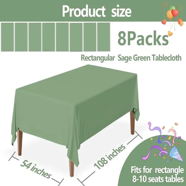 Sage Green Tablecloth